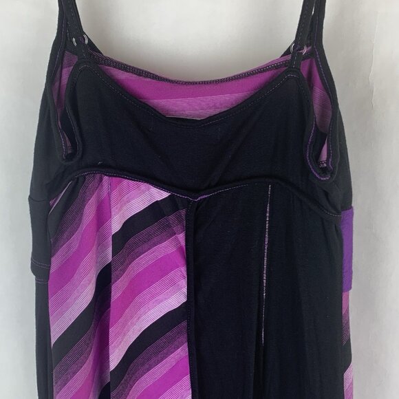 VTG Y2K Tank Top Babydoll Medium Fairy Grunge Whimsigoth Mini Dress Floral Forla - Picture 12 of 16